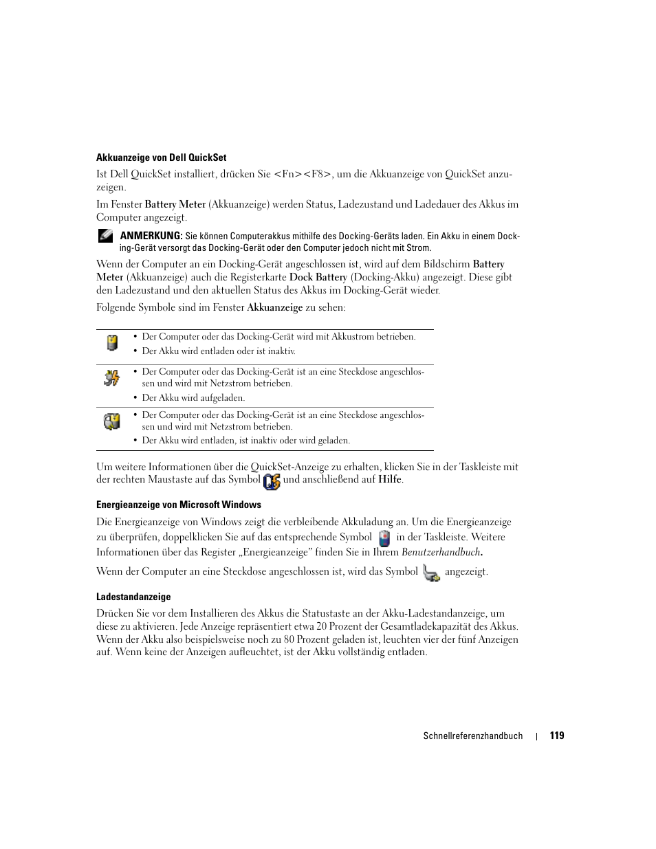 Dell Precision M70 User Manual | Page 119 / 182