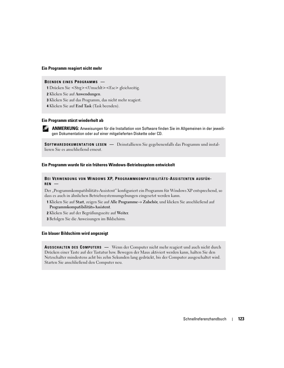 Dell Precision M70 User Manual | Page 123 / 182