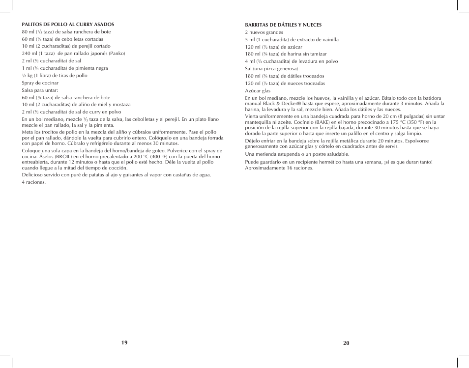 Black & Decker Perfect Broil CTO4401B User Manual | Page 11 / 23