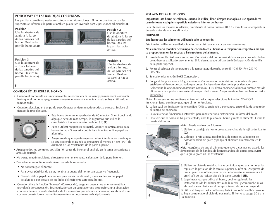Black & Decker Perfect Broil CTO4401B User Manual | Page 4 / 23