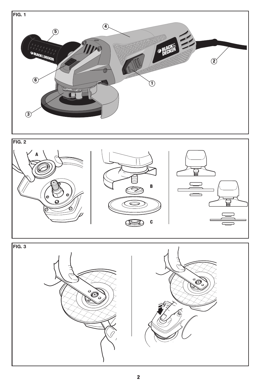 Black & Decker Linea Pro G720 User Manual | Page 2 / 16