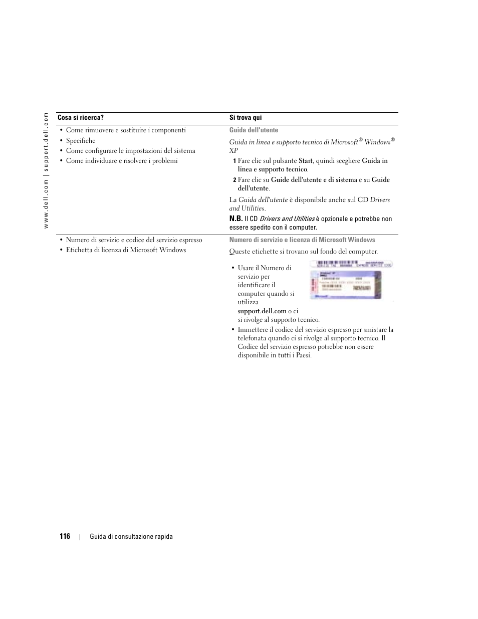 Dell Latitude D410 User Manual | Page 116 / 166