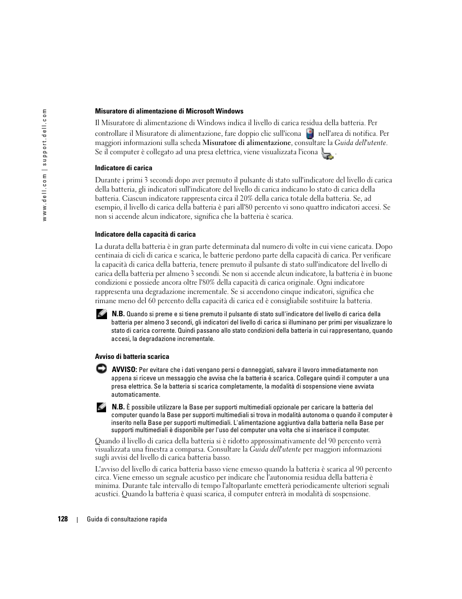 Dell Latitude D410 User Manual | Page 128 / 166