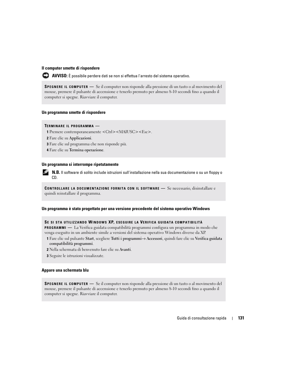 Dell Latitude D410 User Manual | Page 131 / 166