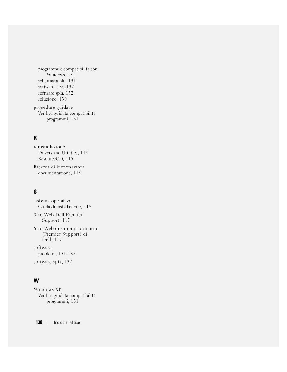 Dell Latitude D410 User Manual | Page 138 / 166