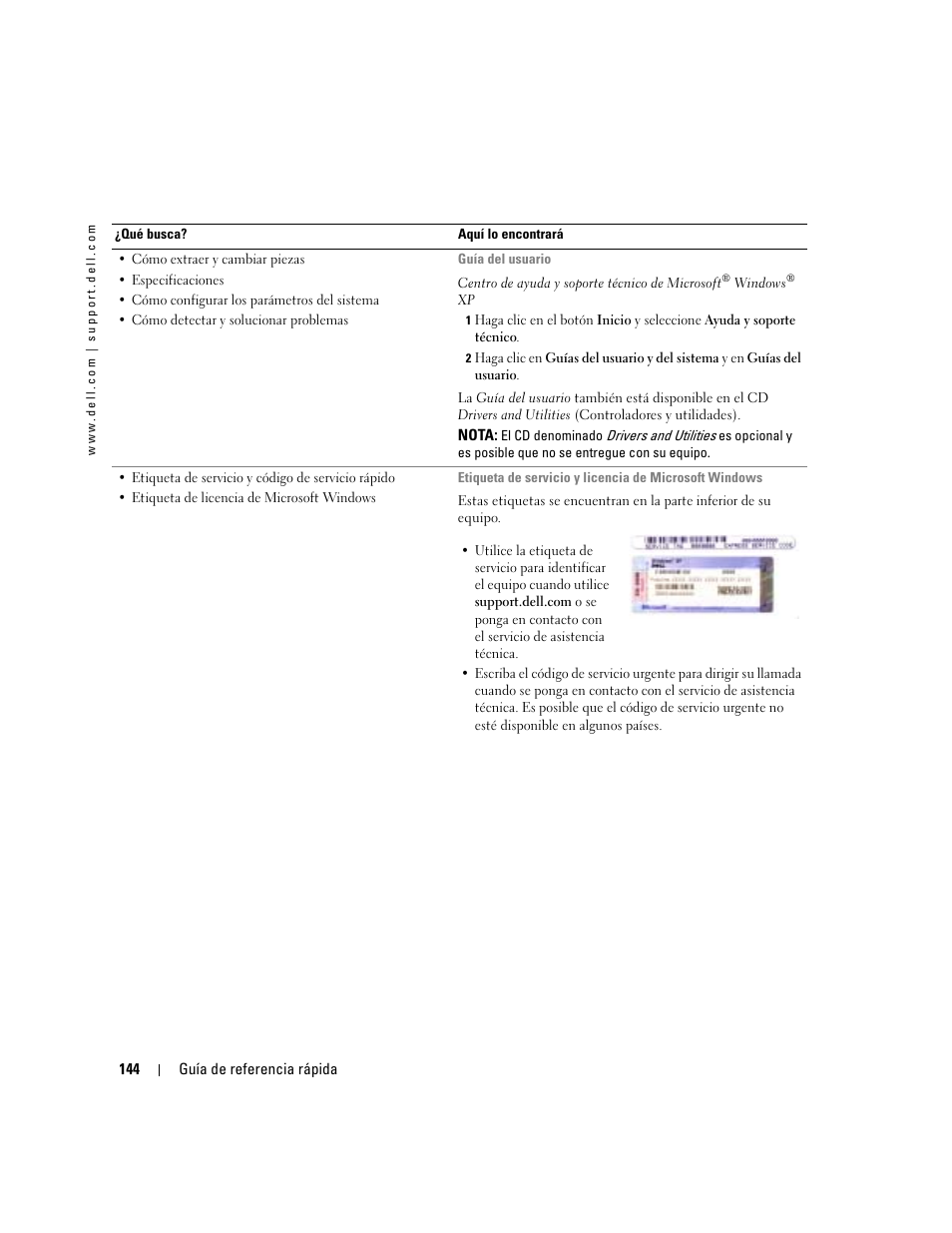 Dell Latitude D410 User Manual | Page 144 / 166