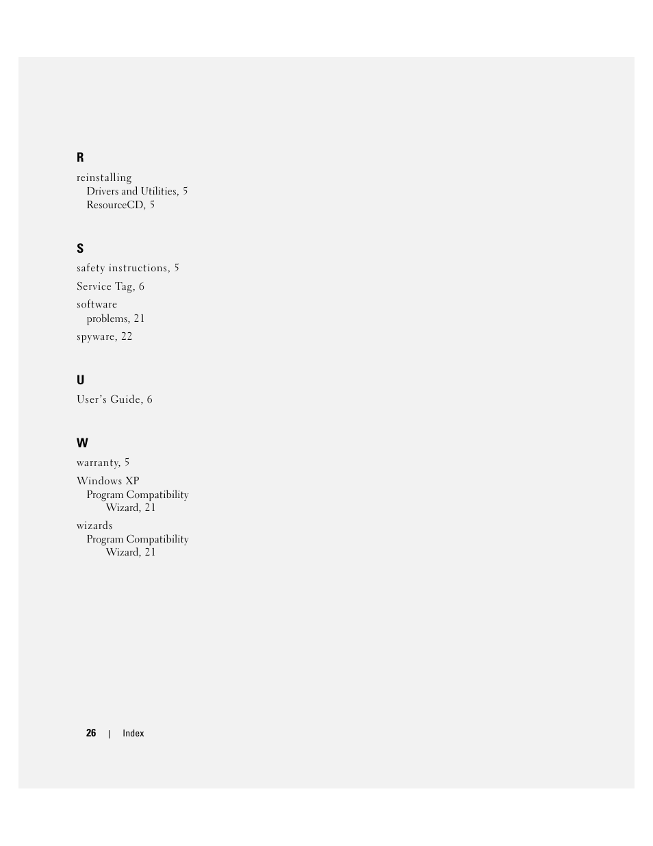 Dell Latitude D410 User Manual | Page 26 / 166