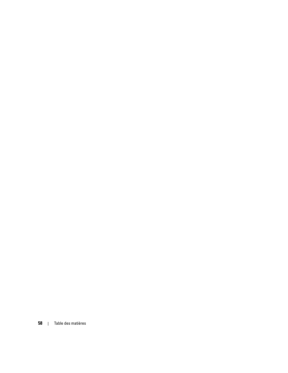 Dell Latitude D410 User Manual | Page 58 / 166