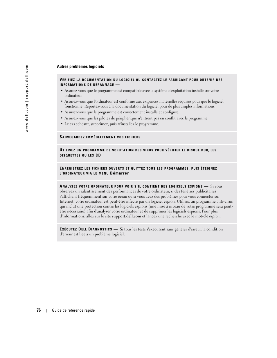 Dell Latitude D410 User Manual | Page 76 / 166