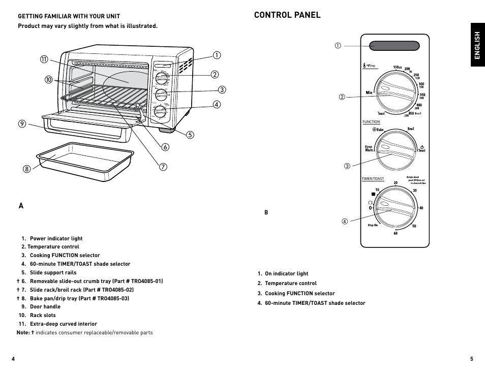 Black & Decker TRO4085 User Manual | Page 3 / 17