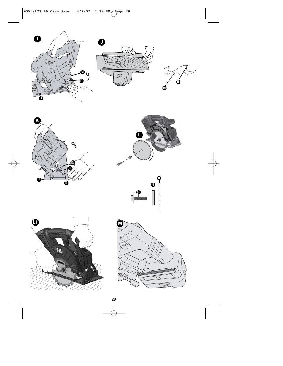 Black & Decker BDCS1806 User Manual | Page 29 / 56
