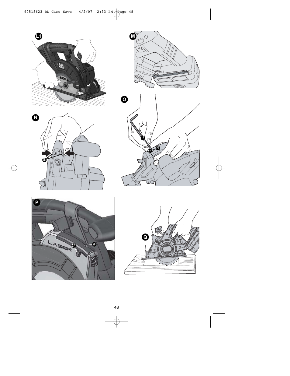 Black & Decker BDCS1806 User Manual | Page 48 / 56