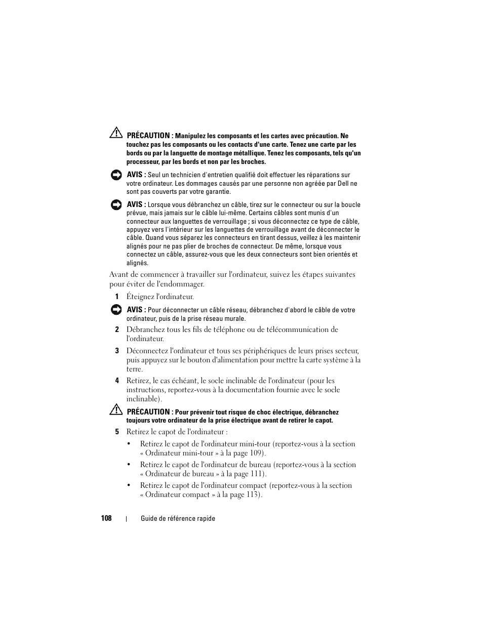 Dell OptiPlex 740 User Manual | Page 108 / 388
