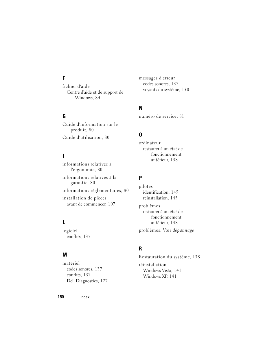 Dell OptiPlex 740 User Manual | Page 150 / 388