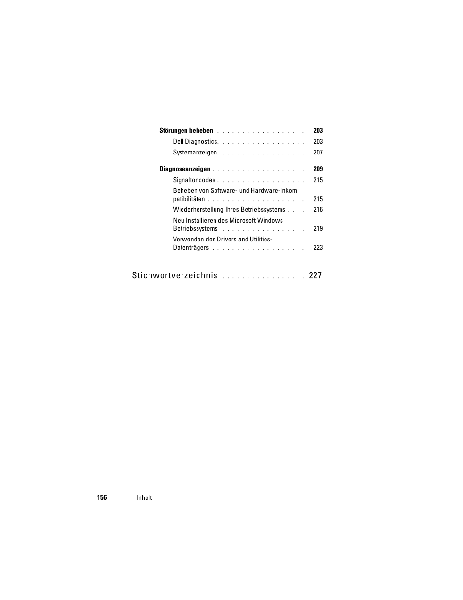 Stichwortverzeichnis | Dell OptiPlex 740 User Manual | Page 156 / 388