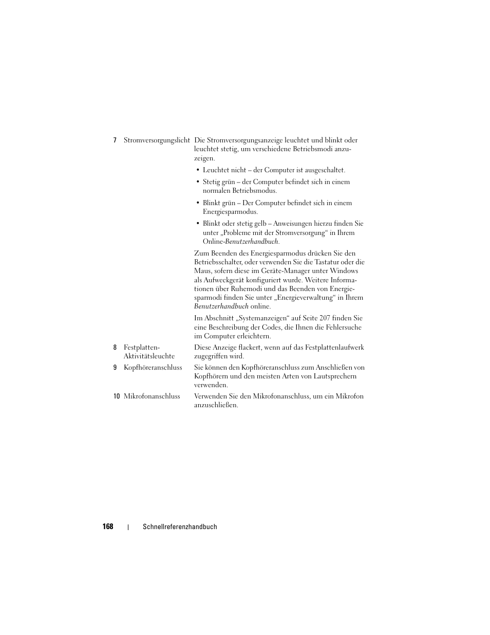 Dell OptiPlex 740 User Manual | Page 168 / 388