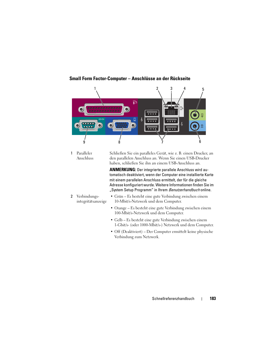 Dell OptiPlex 740 User Manual | Page 183 / 388