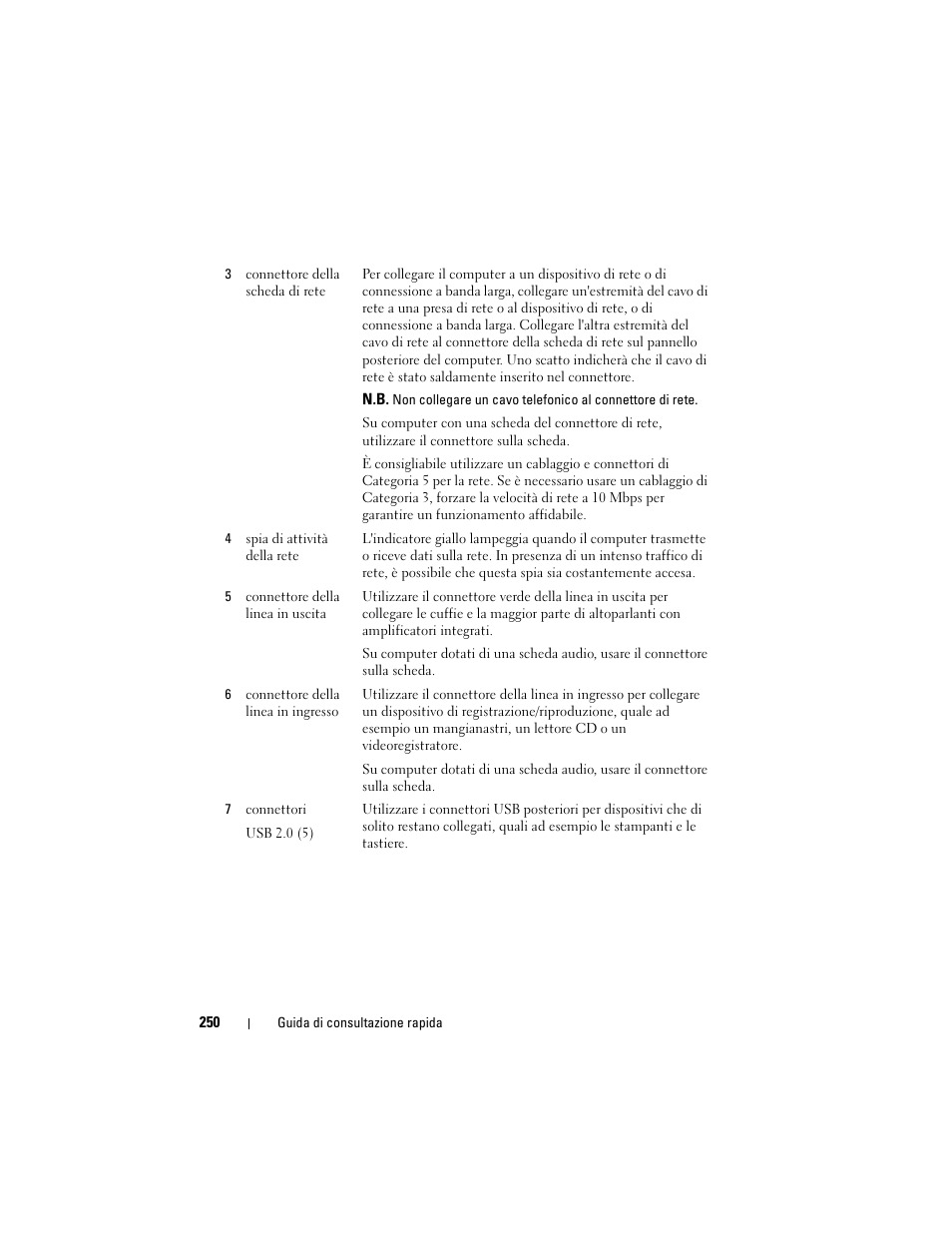 Dell OptiPlex 740 User Manual | Page 250 / 388