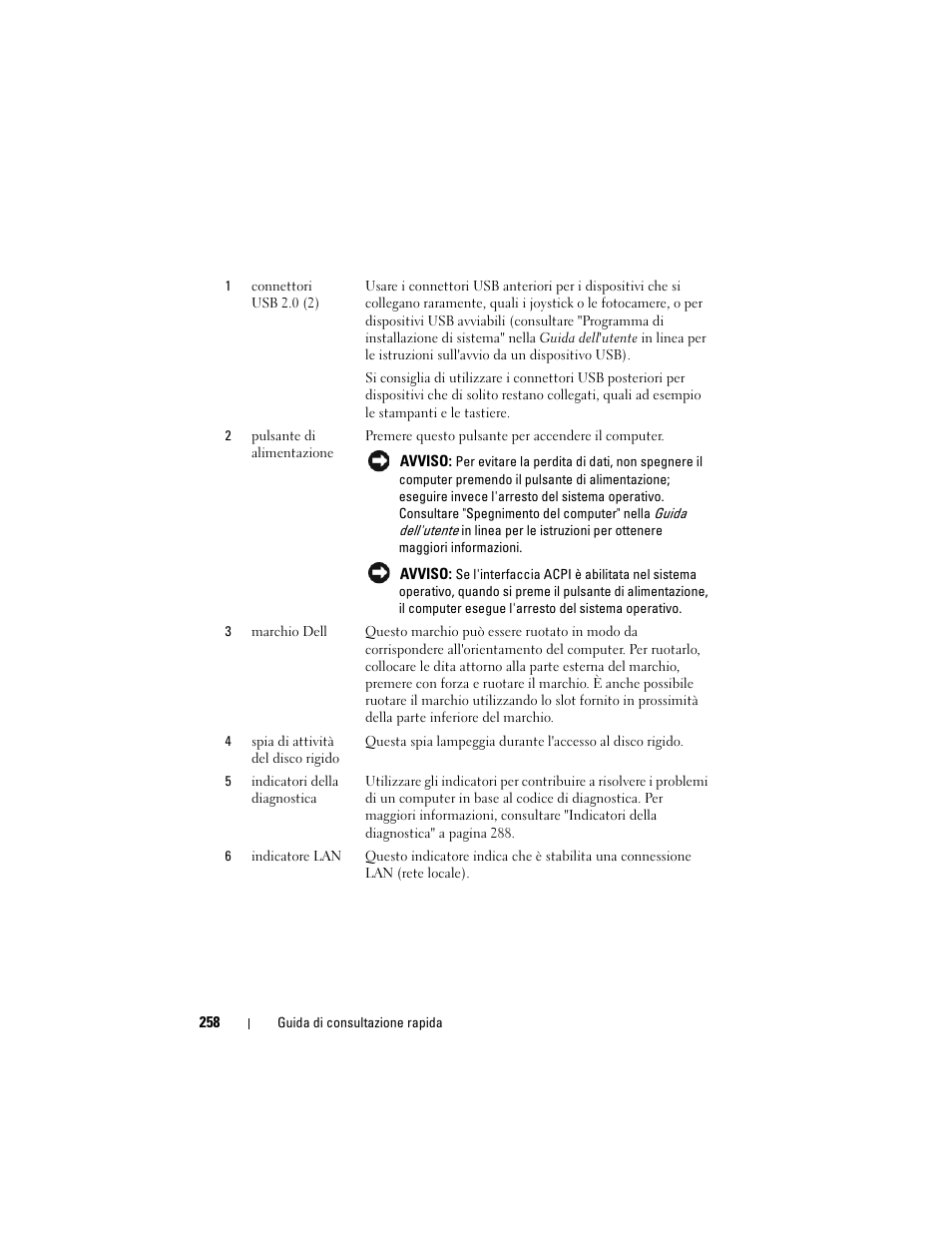 Dell OptiPlex 740 User Manual | Page 258 / 388