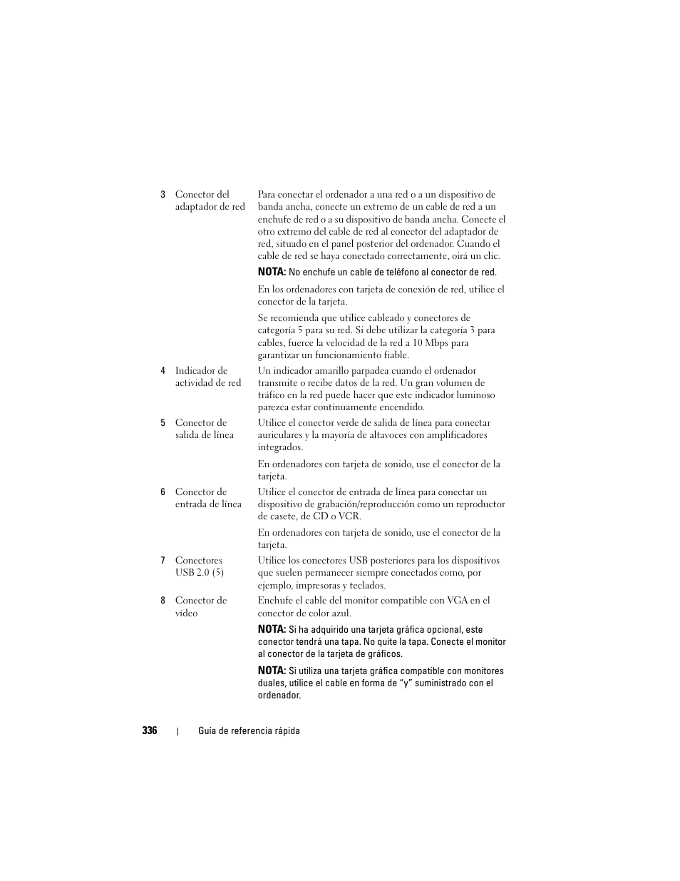 Dell OptiPlex 740 User Manual | Page 336 / 388