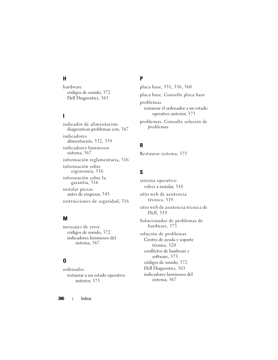 Dell OptiPlex 740 User Manual | Page 386 / 388