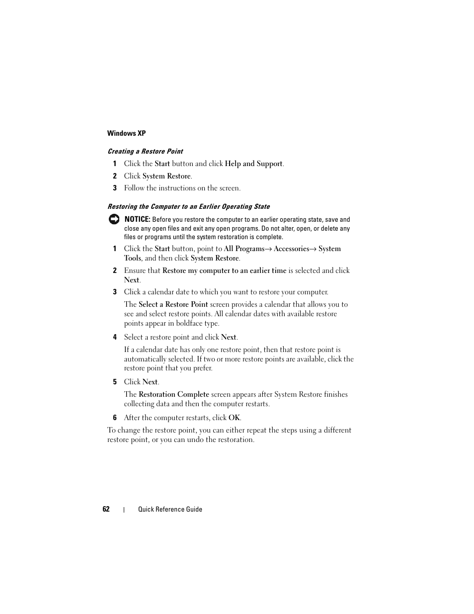 Dell OptiPlex 740 User Manual | Page 62 / 388