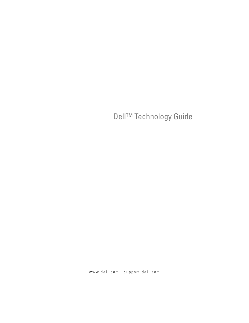 Dell Studio 1558 (Early 2010) User Manual | 354 pages