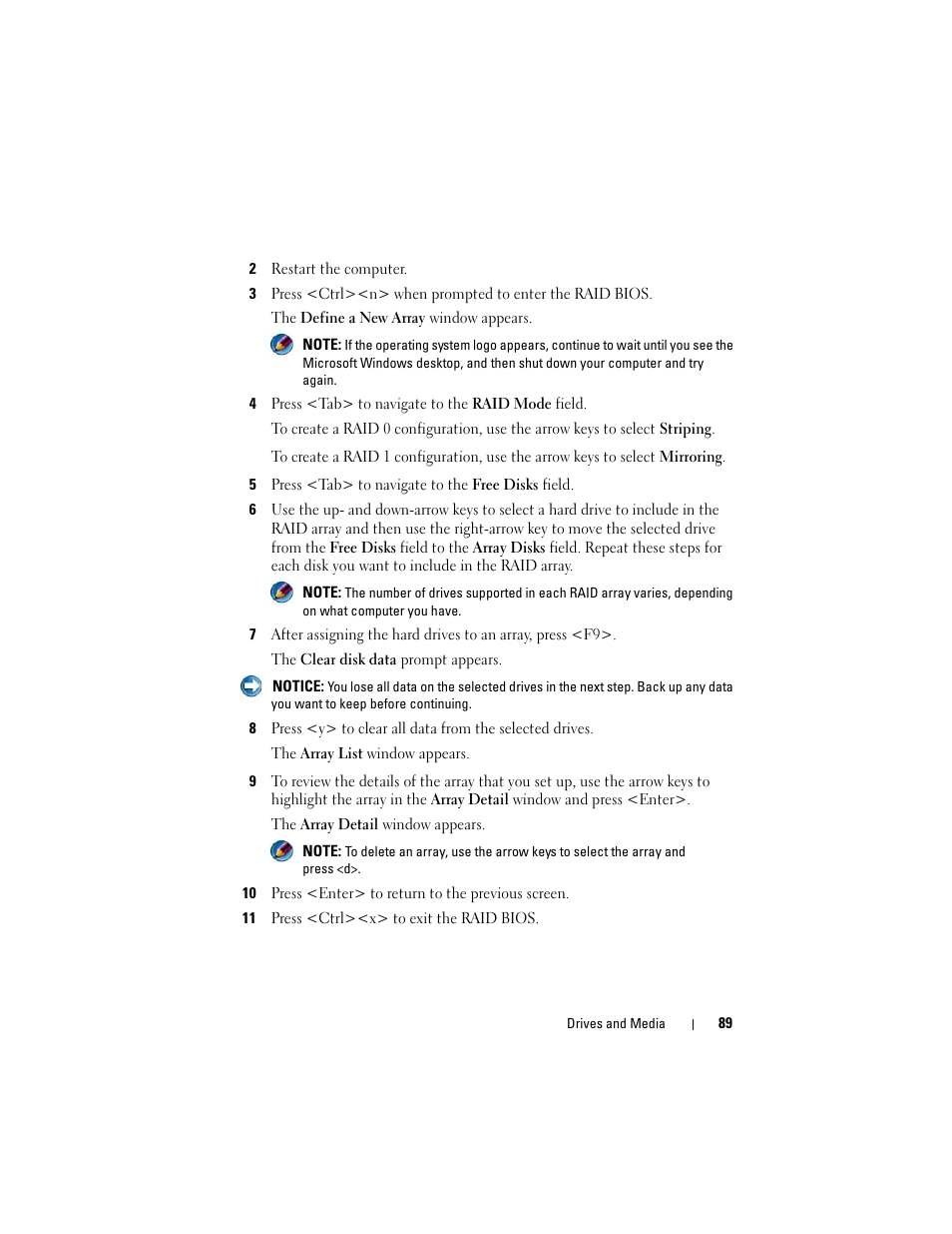 Dell Studio 1558 (Early 2010) User Manual | Page 89 / 354