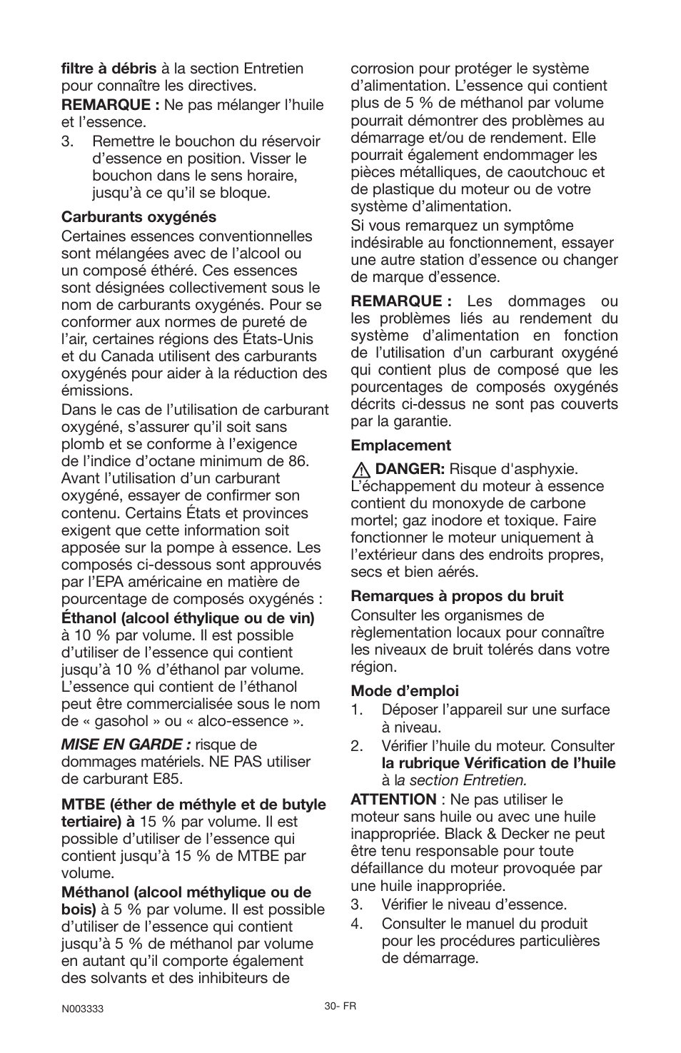 Black & Decker BD168F User Manual | Page 30 / 68