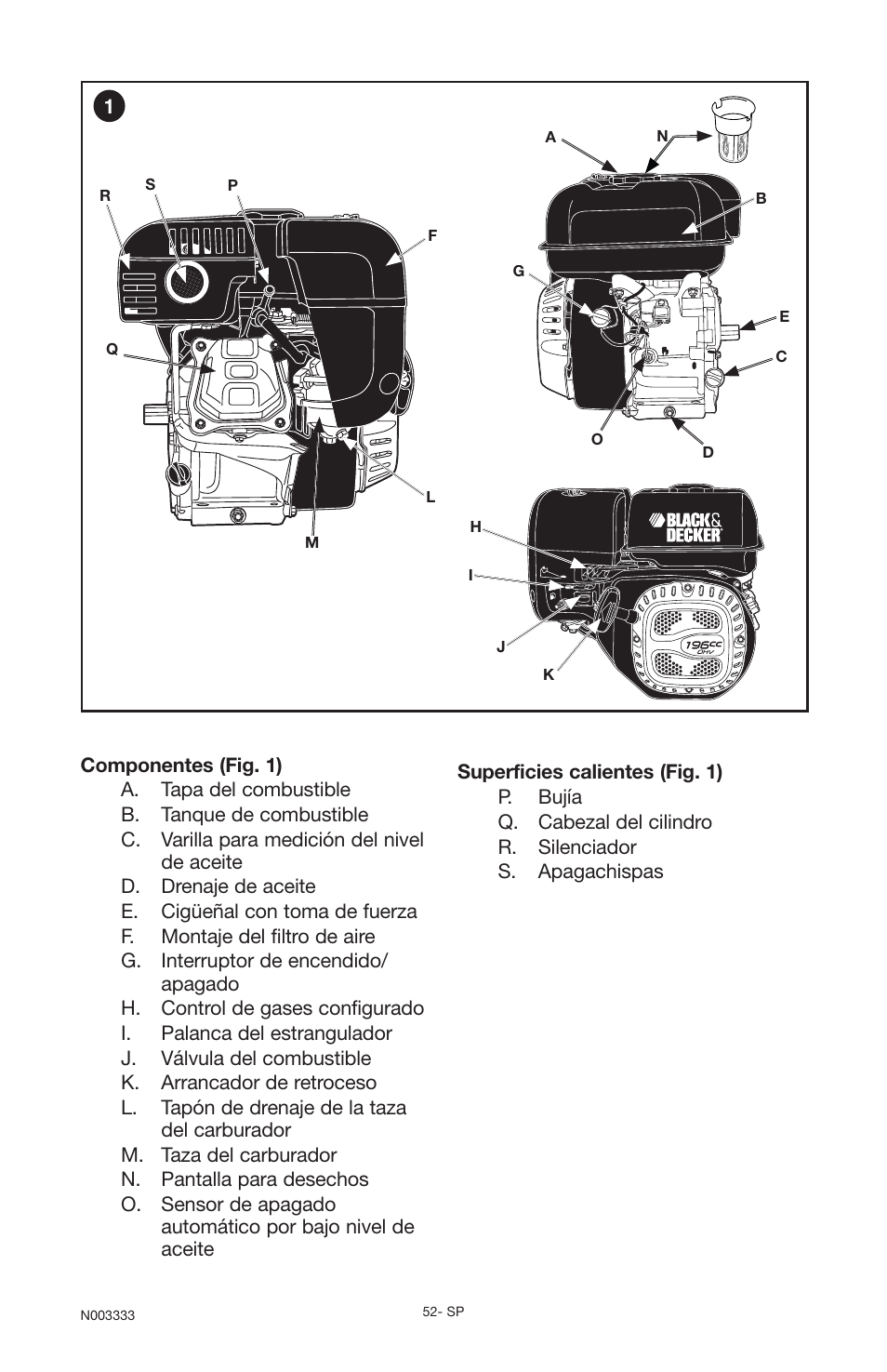 Black & Decker BD168F User Manual | Page 52 / 68
