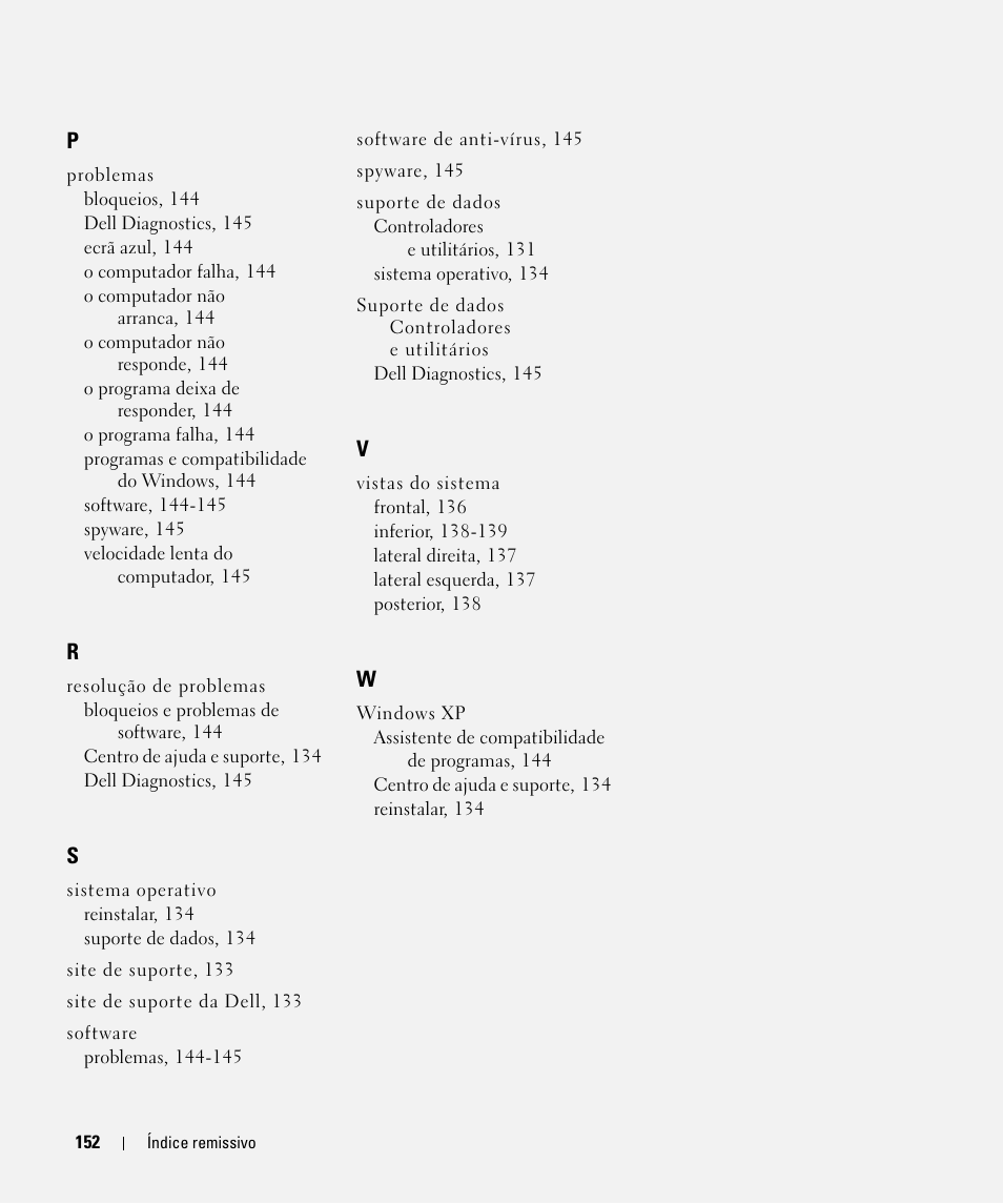 Dell Latitude D630 ATG (Mid 2007) User Manual | Page 152 / 176
