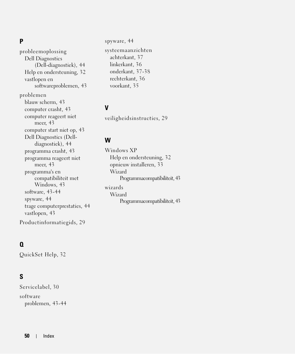 Dell Latitude D630 ATG (Mid 2007) User Manual | Page 50 / 176