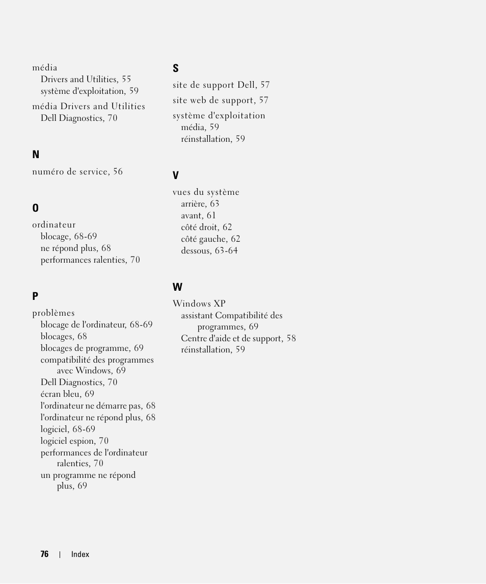Dell Latitude D630 ATG (Mid 2007) User Manual | Page 76 / 176
