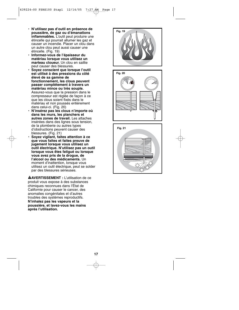 Black & Decker FSNS100 User Manual | Page 17 / 38