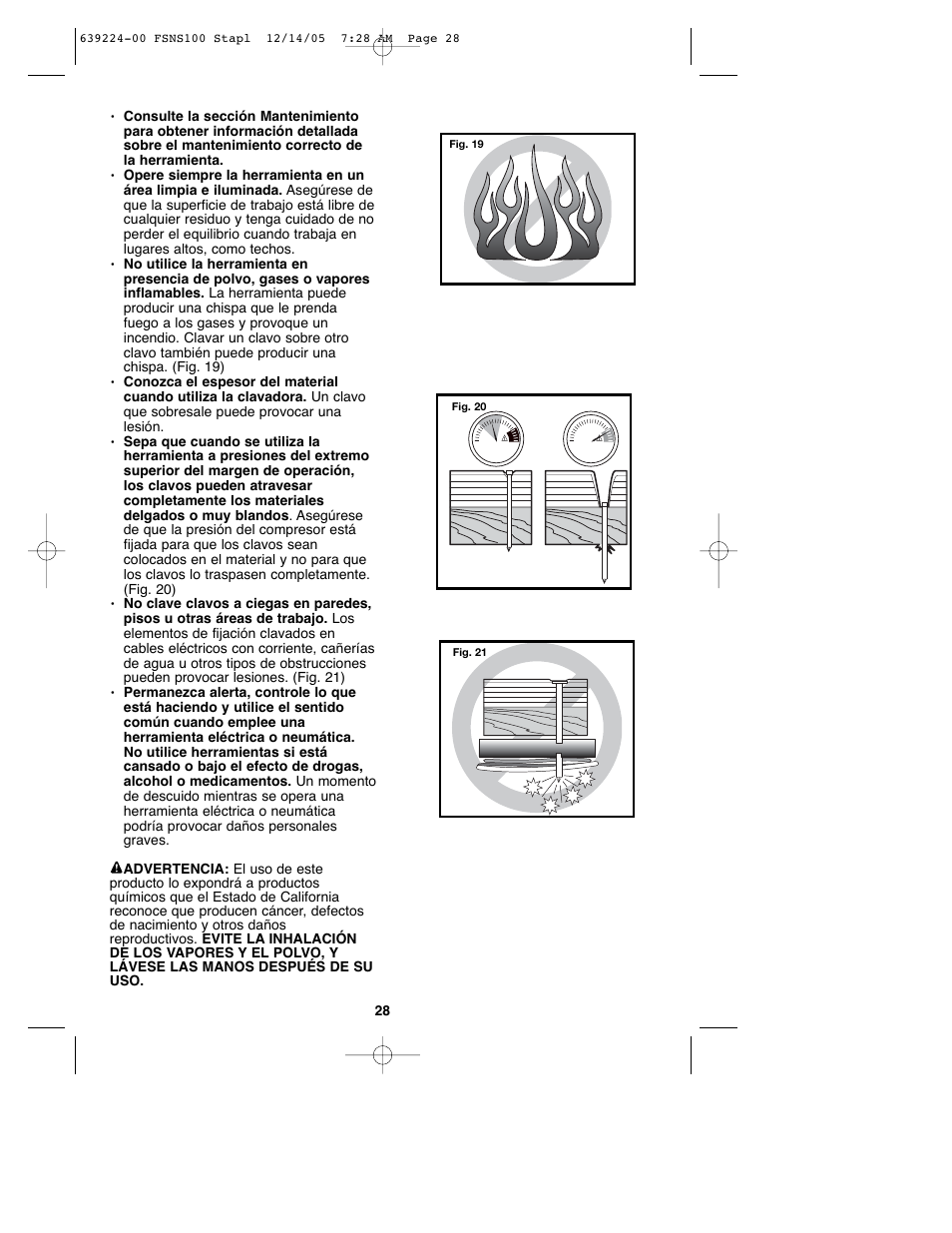 Black & Decker FSNS100 User Manual | Page 28 / 38