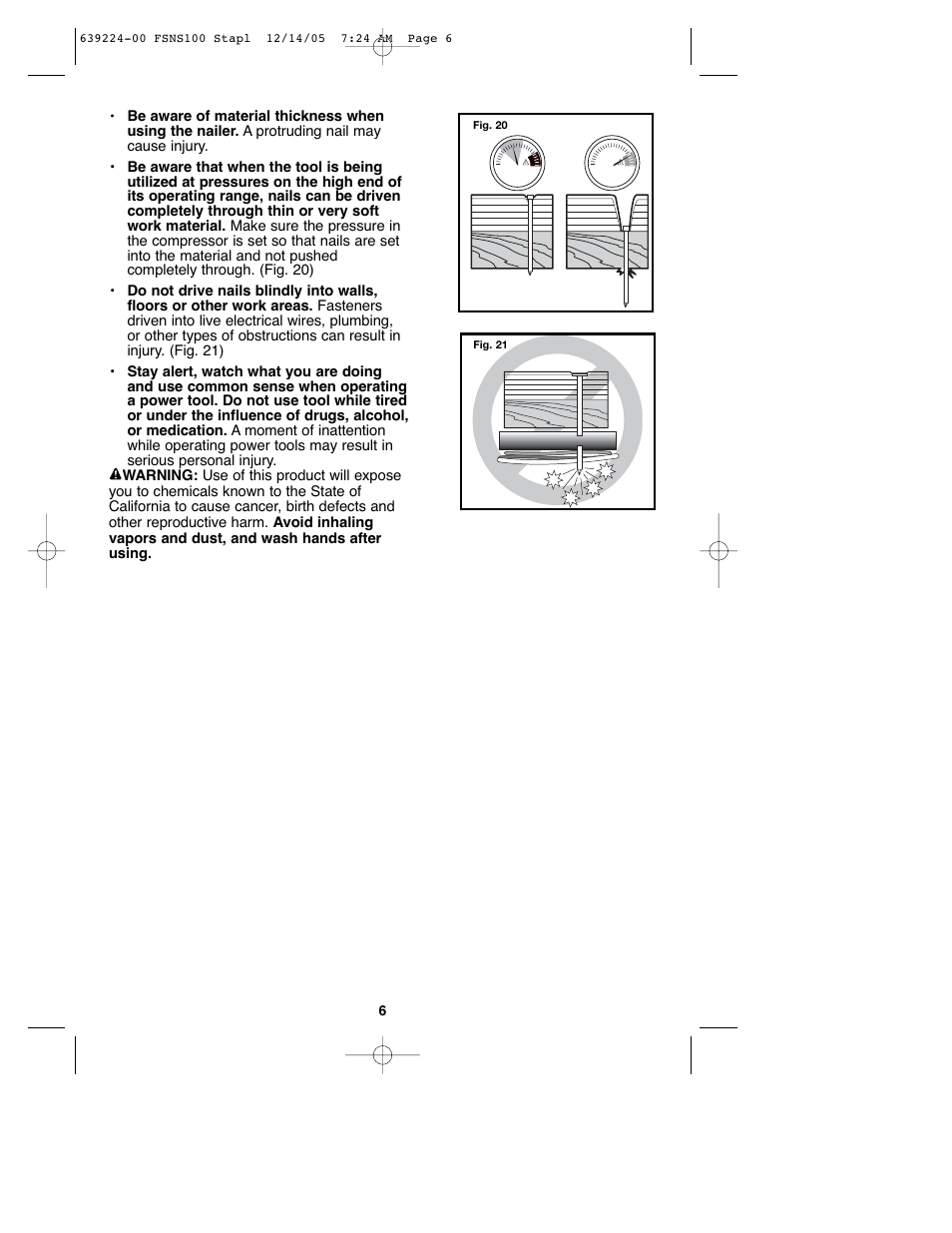 Black & Decker FSNS100 User Manual | Page 6 / 38