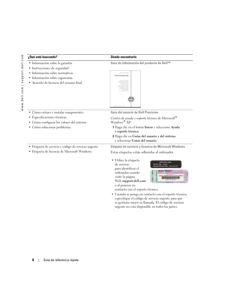 Dell Precision 370 User Manual | Page 168 / 204