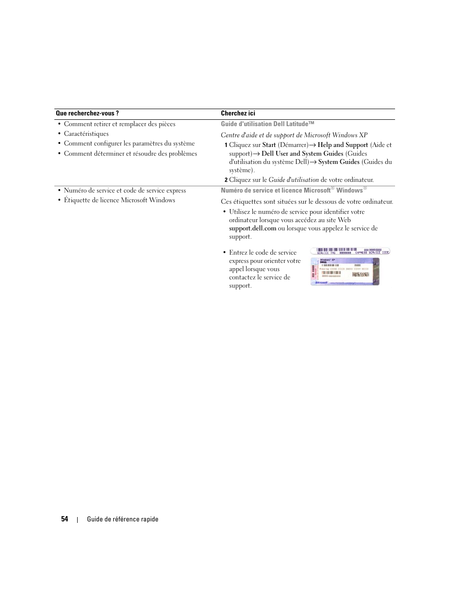 Dell Latitude 120L User Manual | Page 54 / 144