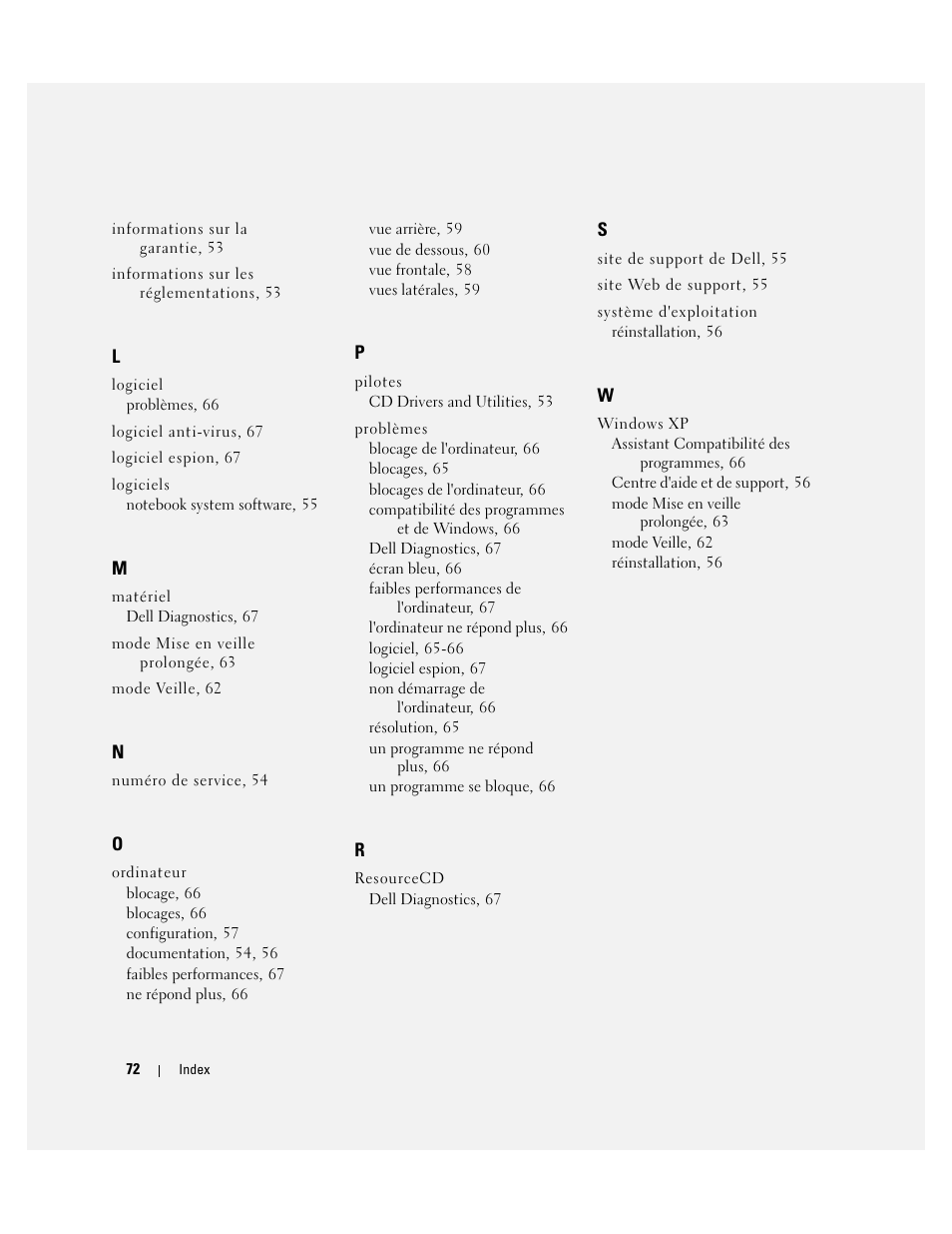 Dell Latitude 120L User Manual | Page 72 / 144