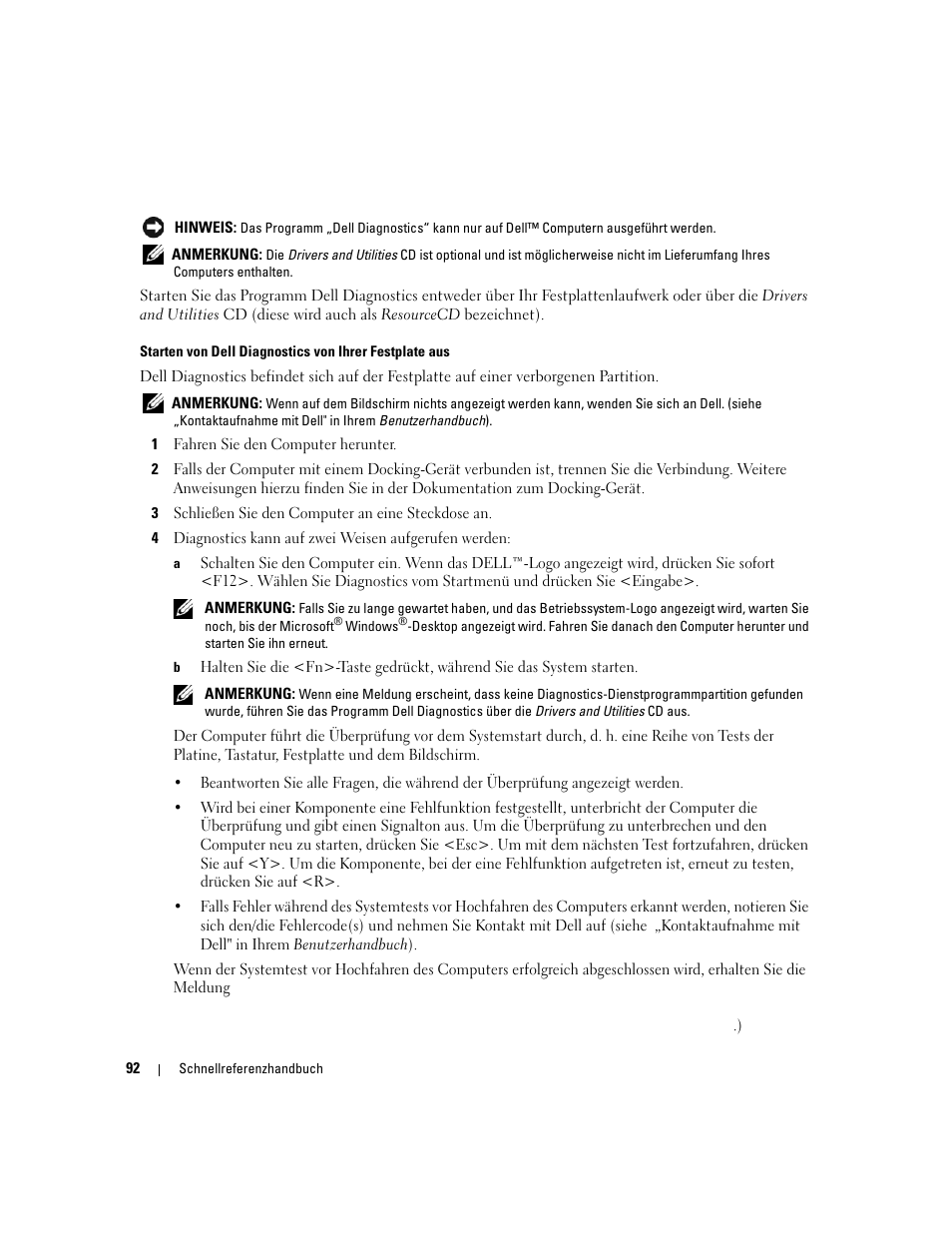 Dell Latitude 120L User Manual | Page 92 / 144