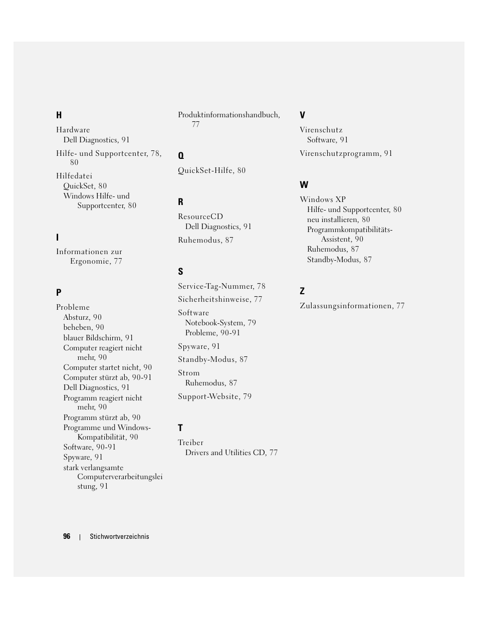 Dell Latitude 120L User Manual | Page 96 / 144