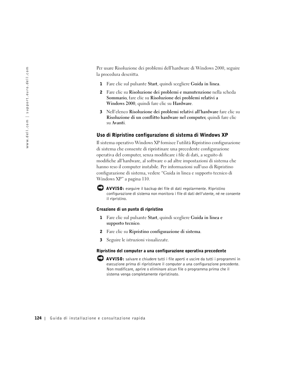 Dell Precision 350 User Manual | Page 124 / 170