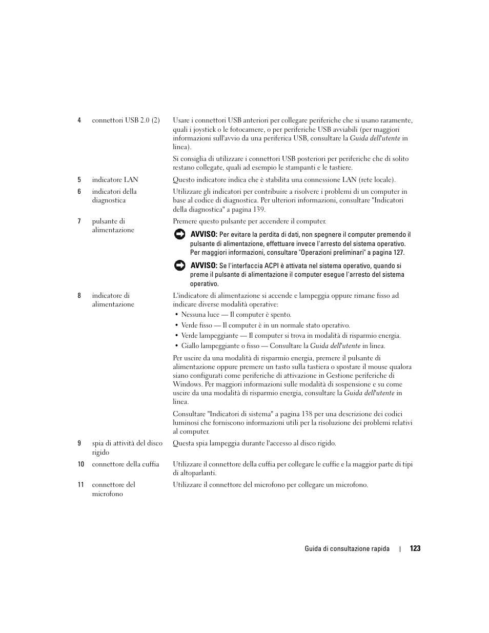 Dell OptiPlex 745c (Early 2007) User Manual | Page 123 / 224