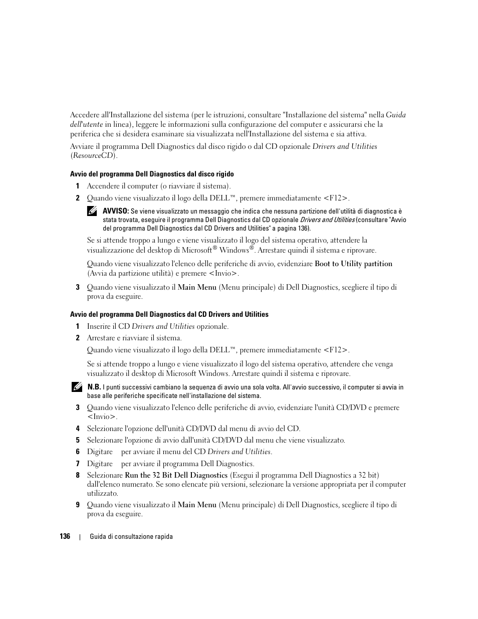 Dell OptiPlex 745c (Early 2007) User Manual | Page 136 / 224