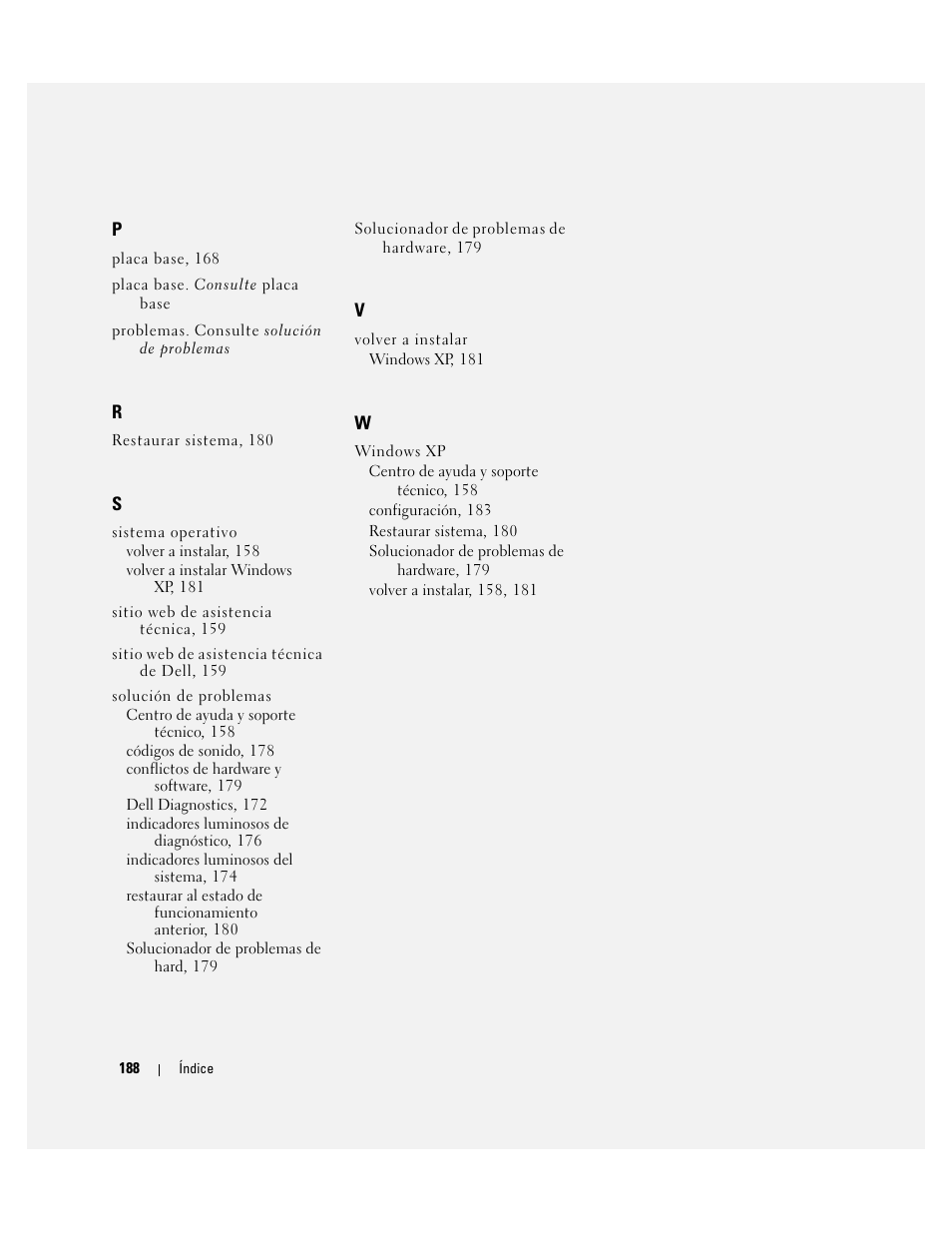 Dell OptiPlex 745c (Early 2007) User Manual | Page 188 / 224