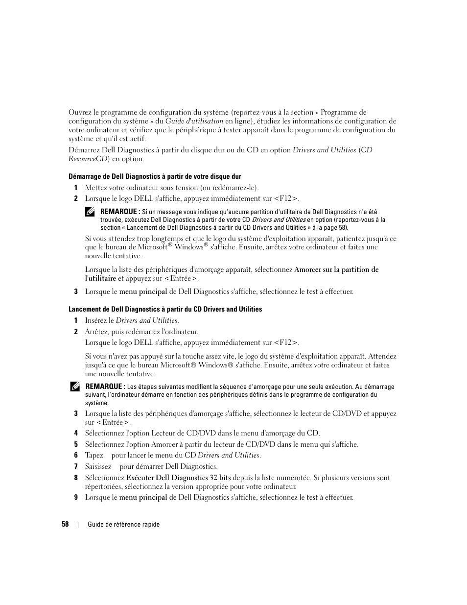 Dell OptiPlex 745c (Early 2007) User Manual | Page 58 / 224