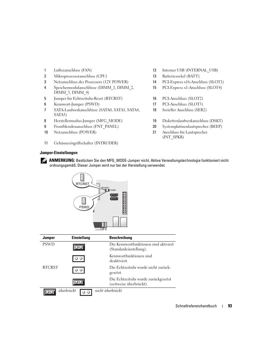 Dell OptiPlex 745c (Early 2007) User Manual | Page 93 / 224