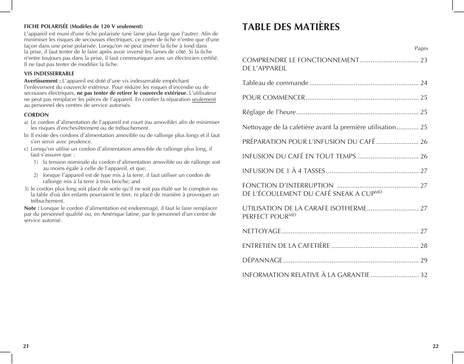 Black & Decker TCM1000KT User Manual | Page 12 / 19
