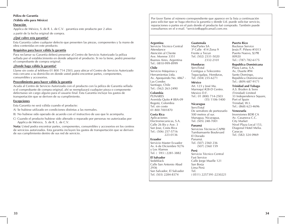 Black & Decker TCM1000KT User Manual | Page 18 / 19