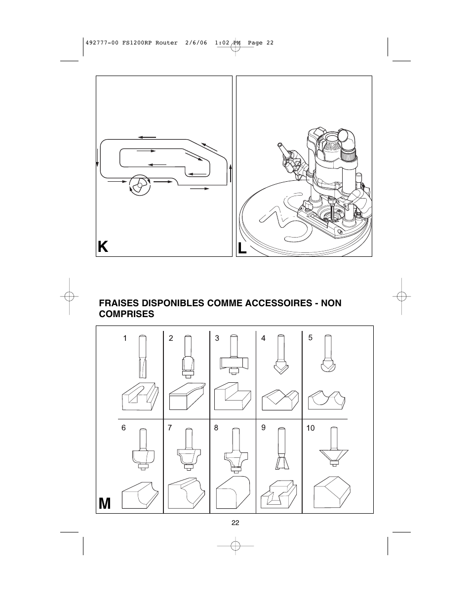 Lk m | Black & Decker Fire Storm 492777-00 User Manual | Page 22 / 44